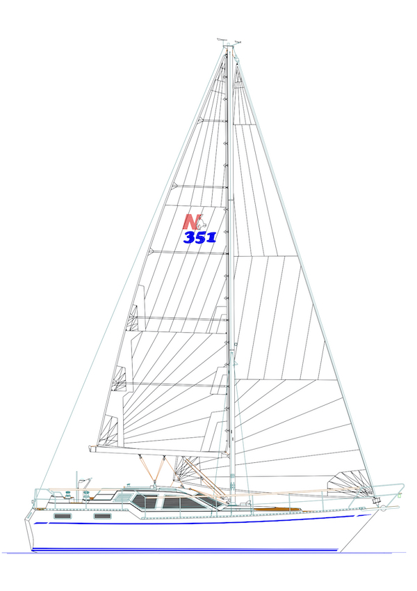NAUTICAT 351 - Drawing