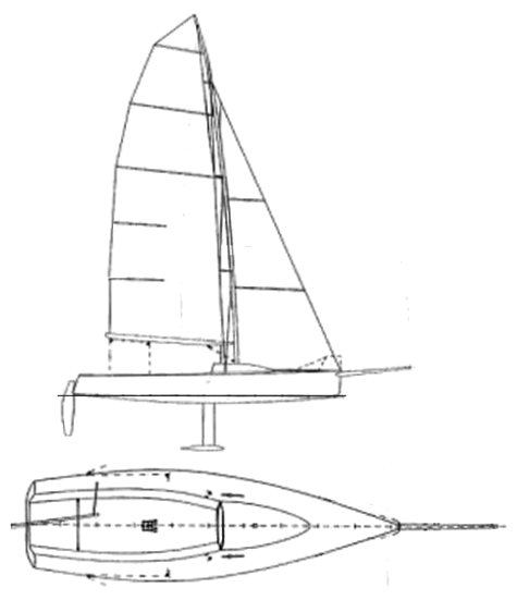 HOBIE MAGIC 25 - Drawing