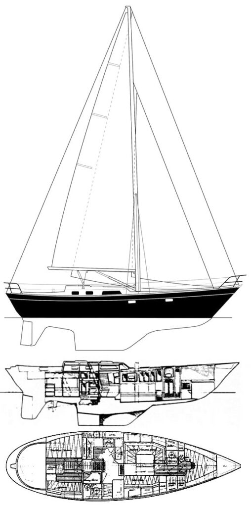 LAFITTE 44 - Drawing