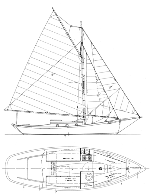 PILOT CUTTER (STADEL) - Drawing