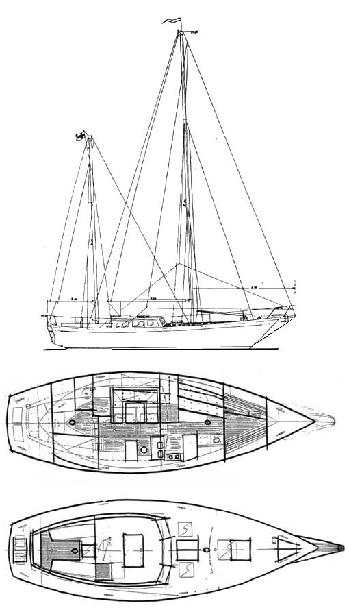 EASTWIND 44 - Drawing