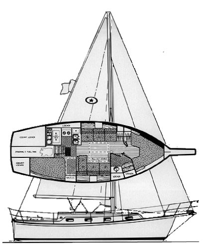 ISLAND PACKET 31 - Drawing