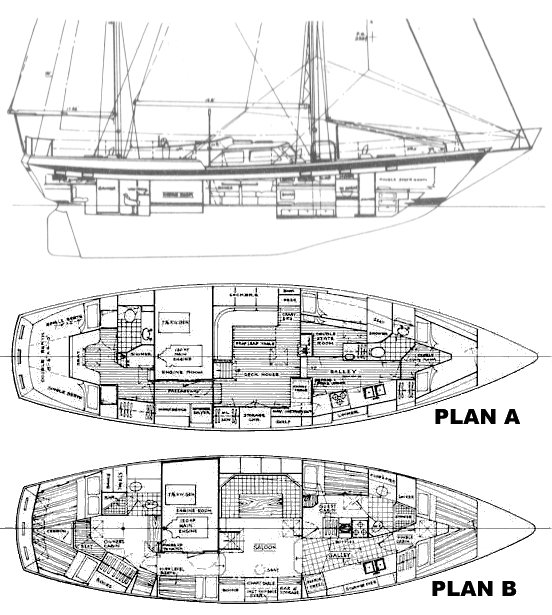 OFFSHORE 53 MS (CHEOY LEE) - Drawing