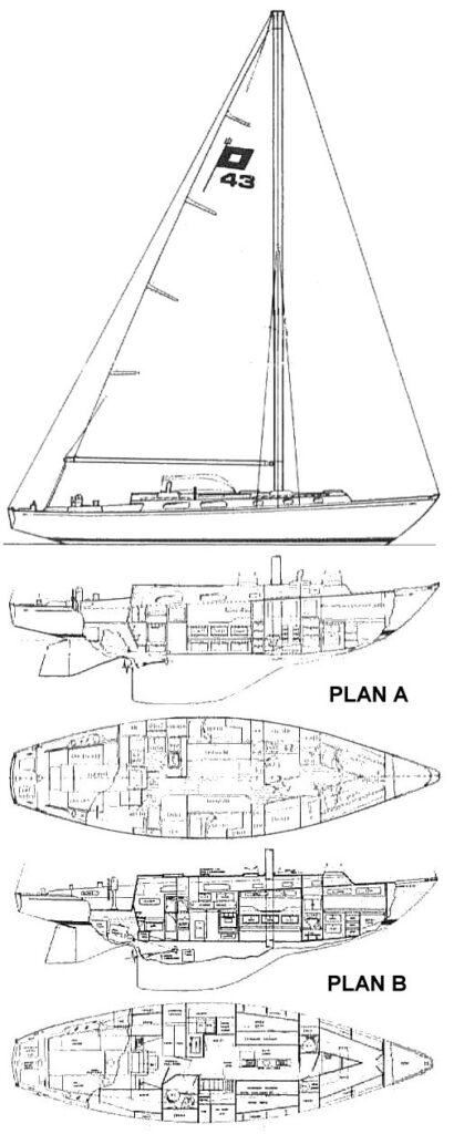 PEARSON 43 - Drawing