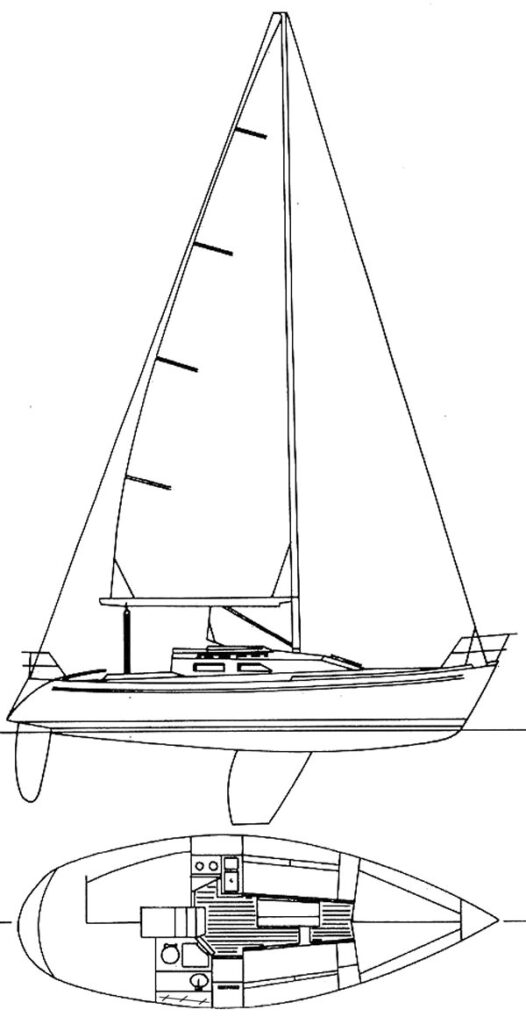 FRERS 30 - Drawing
