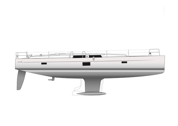 HANSE 455 - Drawing