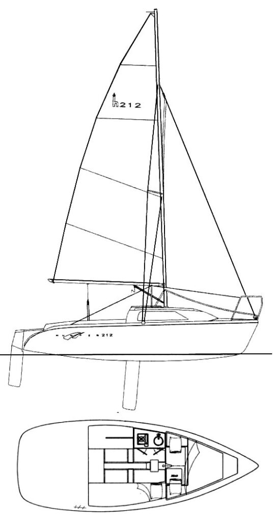 HUNTER 212 - Drawing