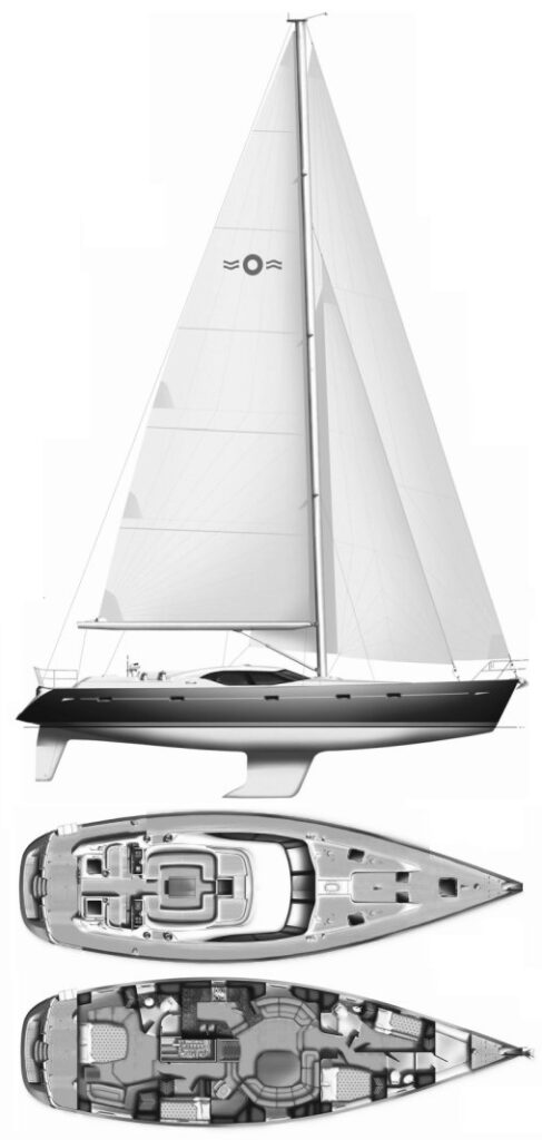 OYSTER 655 - Drawing