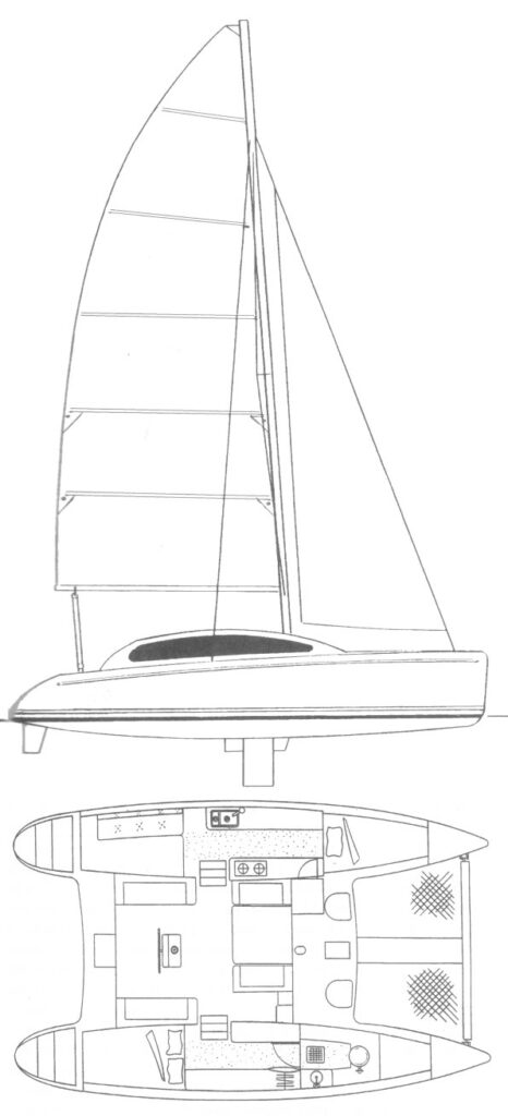 MAINE CAT 30 - Drawing