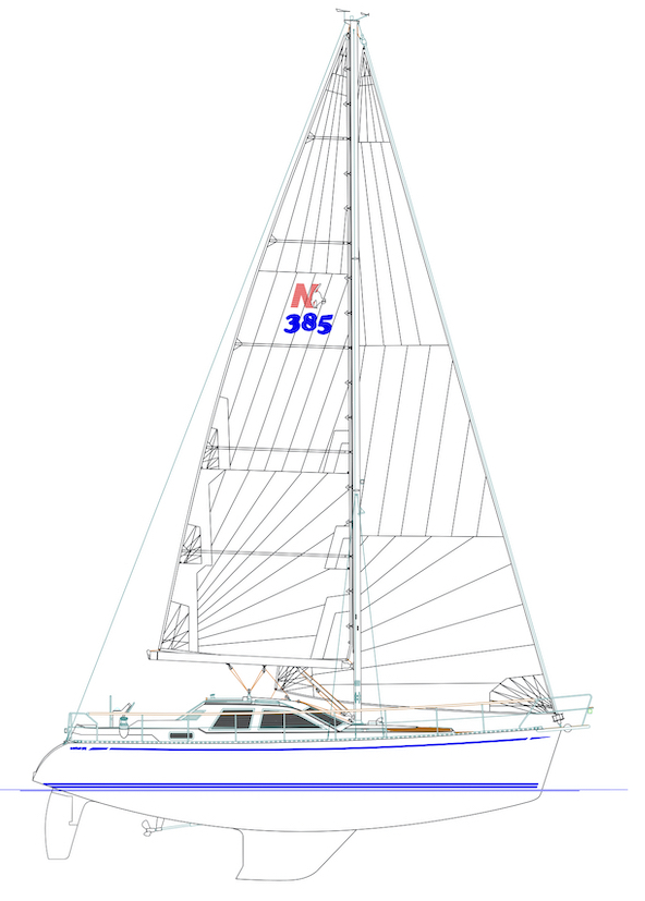 NAUTICAT 385 - Drawing