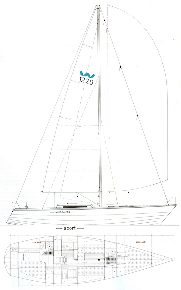 WAARSCHIP 1220 - Drawing
