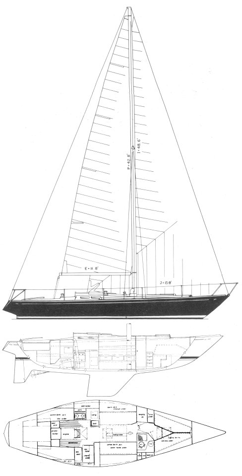 FRERS 39 - Drawing