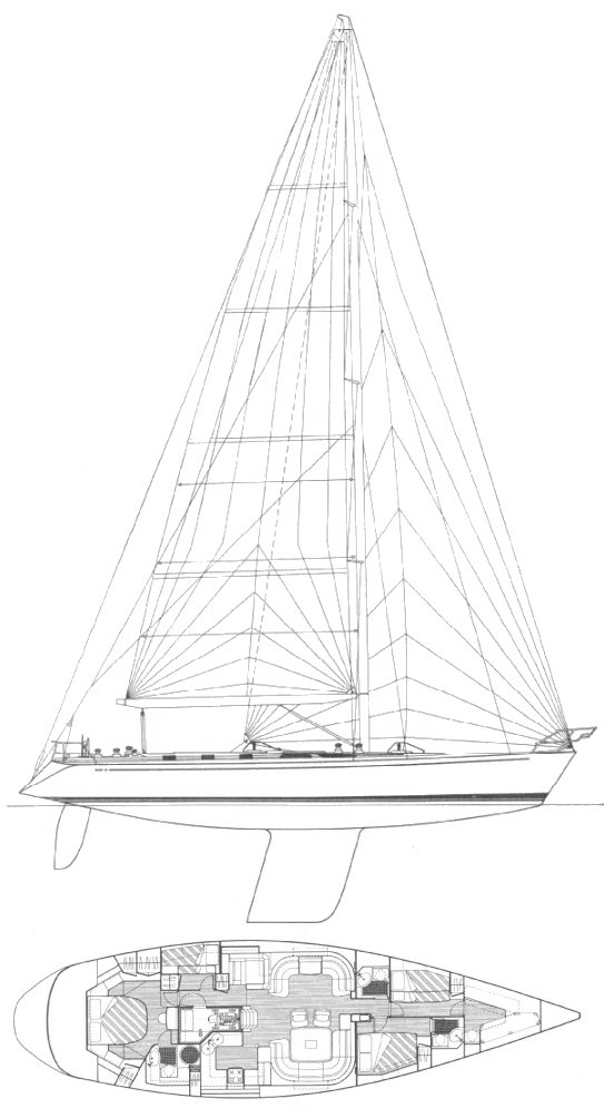 GRAND SOLEIL MAXI ONE - Drawing