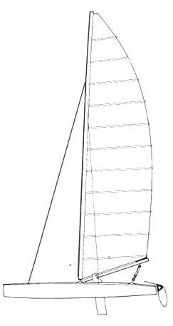 NACRA 5.5 (18 SQ. METER) - Drawing